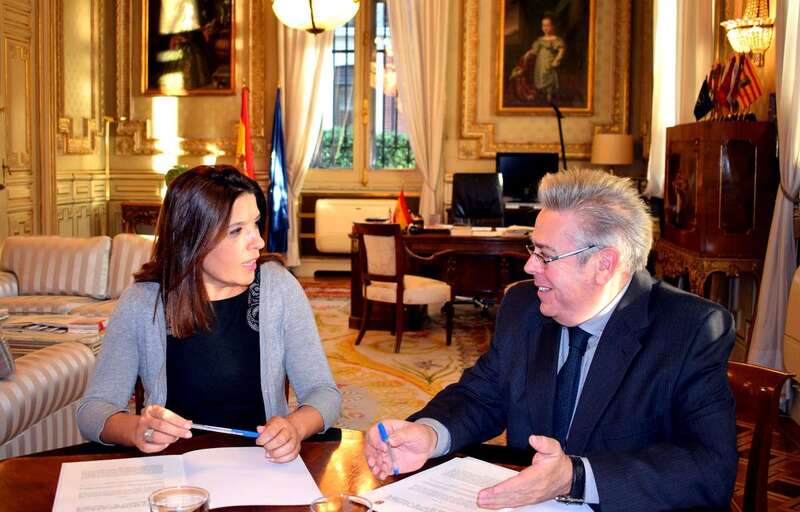 Momento de la firma en Madrid (Foto TA)